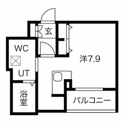 金山駅 徒歩8分 9階の物件間取画像